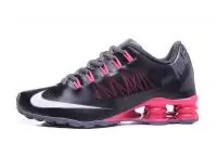 alabama nike air shox 808 r4 basketball chaussures black pink